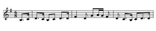 An Clár Bog Déil [1] - staff notation