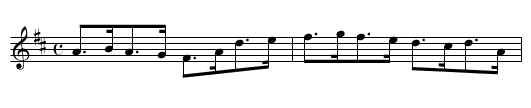 An Comhra Donn - staff notation