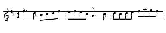 An Dro #2 - staff notation