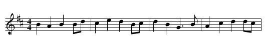 An Dro Pitaouer - staff notation