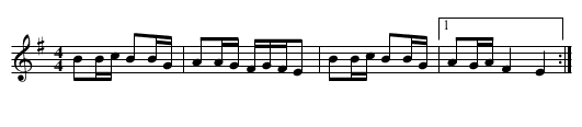 An dro - staff notation
