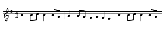 An dro - staff notation