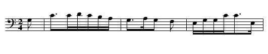 AN EINEM FLUSS DER RAUSCHEND SCHOSS - staff notation