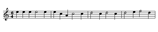 An Old Man Is A Bed Full Of Bones - staff notation