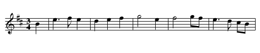 An Pa/isti/n Fionn - staff notation