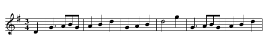 An Rogaire Dubh - staff notation