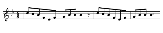 An sealbhán, S. 34 - staff notation