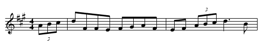 An Suisin Ban - staff notation