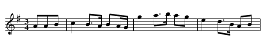 Anach Cuan - staff notation
