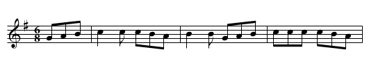Añada (CT 139) - staff notation