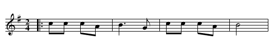 Añada (CT 291) - staff notation