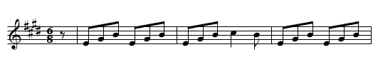 Andy Dejarlis Jig - staff notation