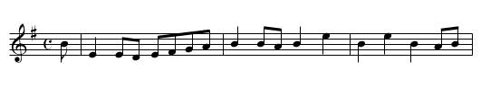 Andy Kerrin's - staff notation
