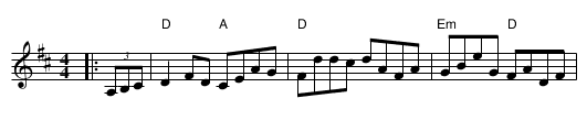 Andy McGann - staff notation
