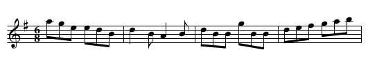 Andy Peadar - staff notation