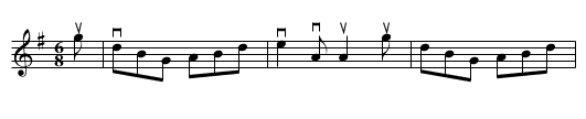 ANE AN' TWENTY TAM - staff notation
