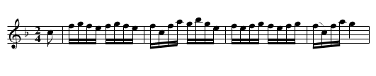 Anglais - staff notation