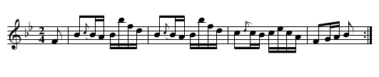 Anglais - staff notation