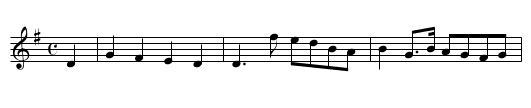 Angler [1], The - staff notation