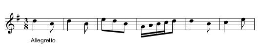 Angouleme Waltz. TWC.235 - staff notation