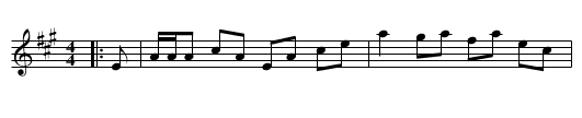 Angus Campbell - staff notation