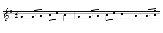 Angus Macleod's - staff notation