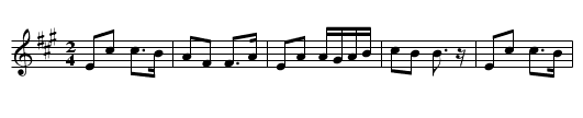 Angus Polka No.2 - staff notation