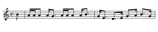 Angus Ronald Beaton's Strathspey - staff notation