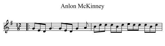 Anlon McKinney - staff notation