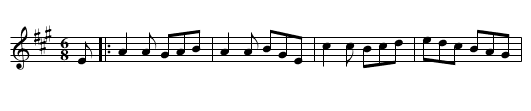 Ann Frazer MacKenzie - staff notation
