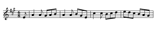 Anne Fraser MacKenzie - staff notation