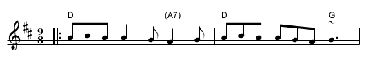 Another Jig Will Do - staff notation