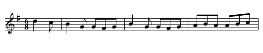 Another One - staff notation