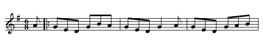 Anthony Frawley's Jig - staff notation
