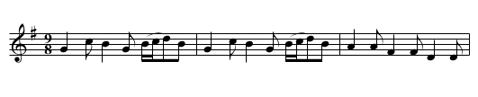 Antigua Billey. Ru1.053 - staff notation