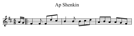 Ap Shenkin - staff notation