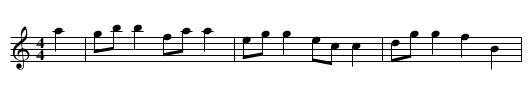 Appenzeller Schottisch - staff notation