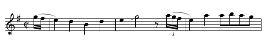 Apple Jack - staff notation