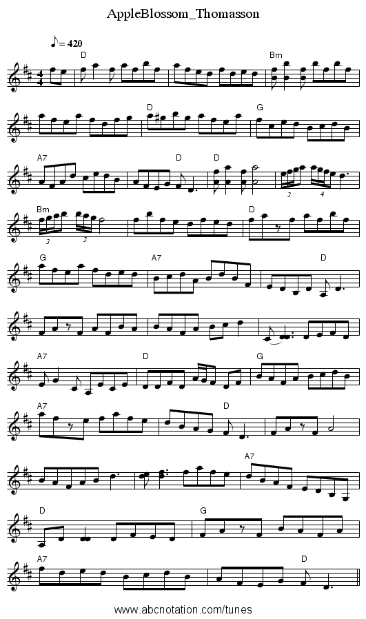 AppleBlossom_Thomasson - staff notation