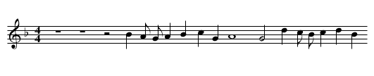 April is in my Mistress's face - staff notation