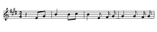 Aragon Mill - staff notation