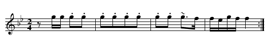 Arap Ati - staff notation