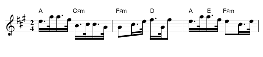 Archie MacFarlane - staff notation