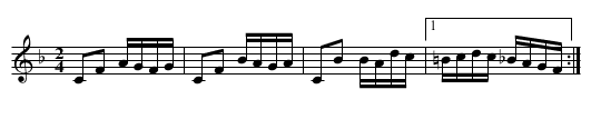 Ardeleana - staff notation