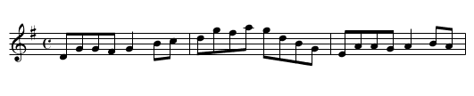 Ardlamon - staff notation