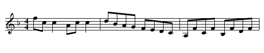 Arebloon Hornpipe.  JBs.010, The - staff notation
