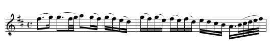 Arioso - staff notation