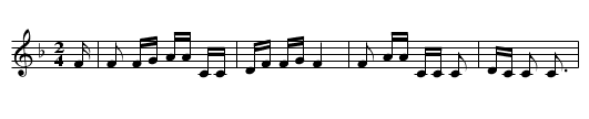 Arkansas Boys - staff notation