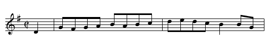 Arkansas Fiddler - staff notation