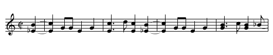 Arkansas Two-Step - staff notation